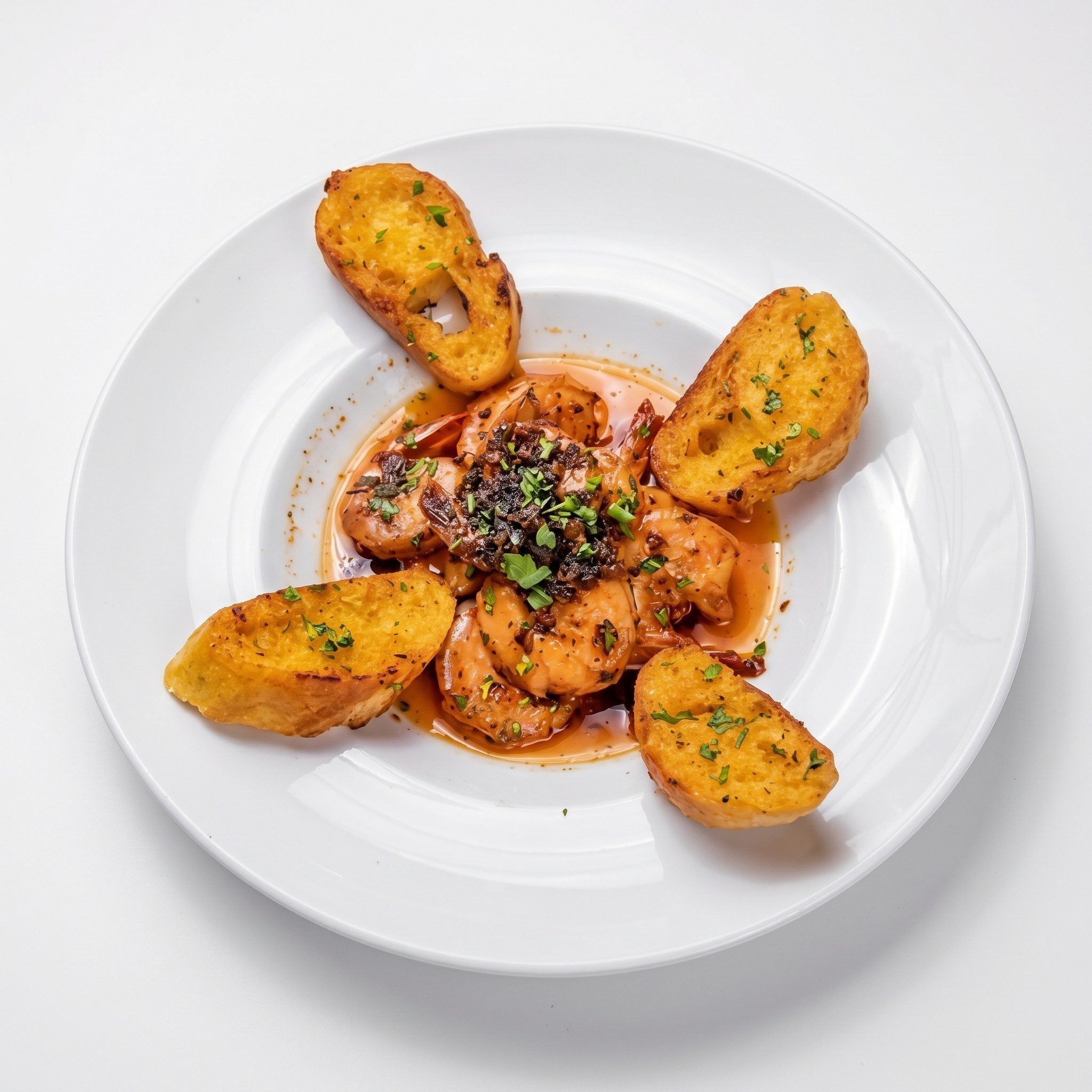 New Orleans BBQ Shrimp.