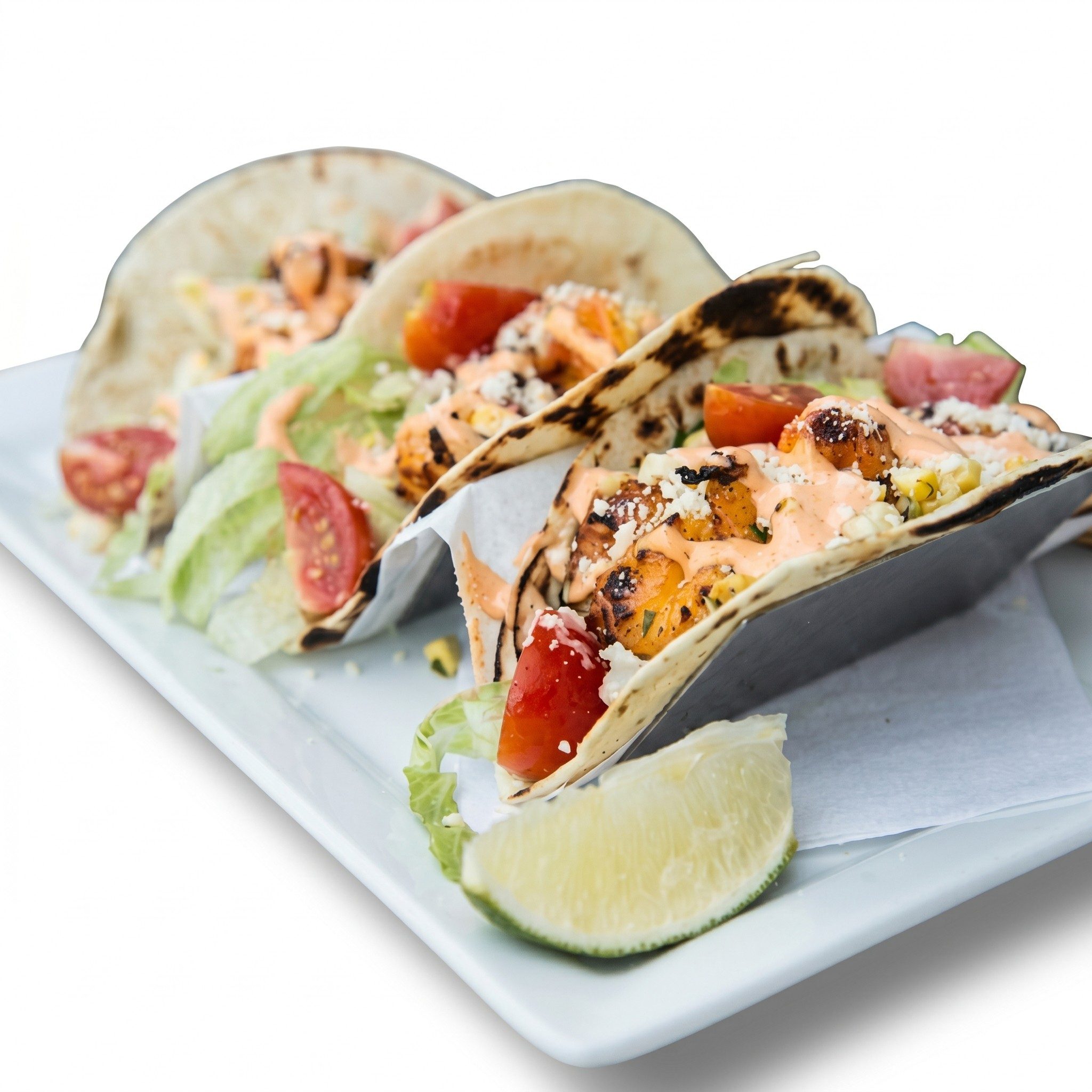Shrimp Tacos.